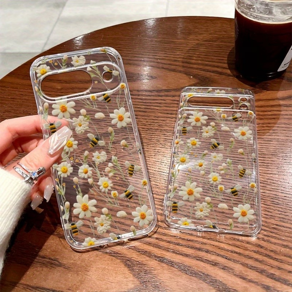 Cute Honeybee Flower Pattern S - Phone Cases Pixel 10 review and price
