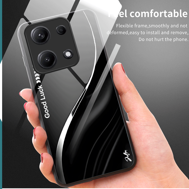 Hard Tempered Glass Case For O - Gradient Color Case review and price