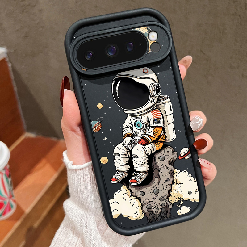 Cartoon Astronaut Print TPU Ph - Phone Cases Pixel 10 review and price