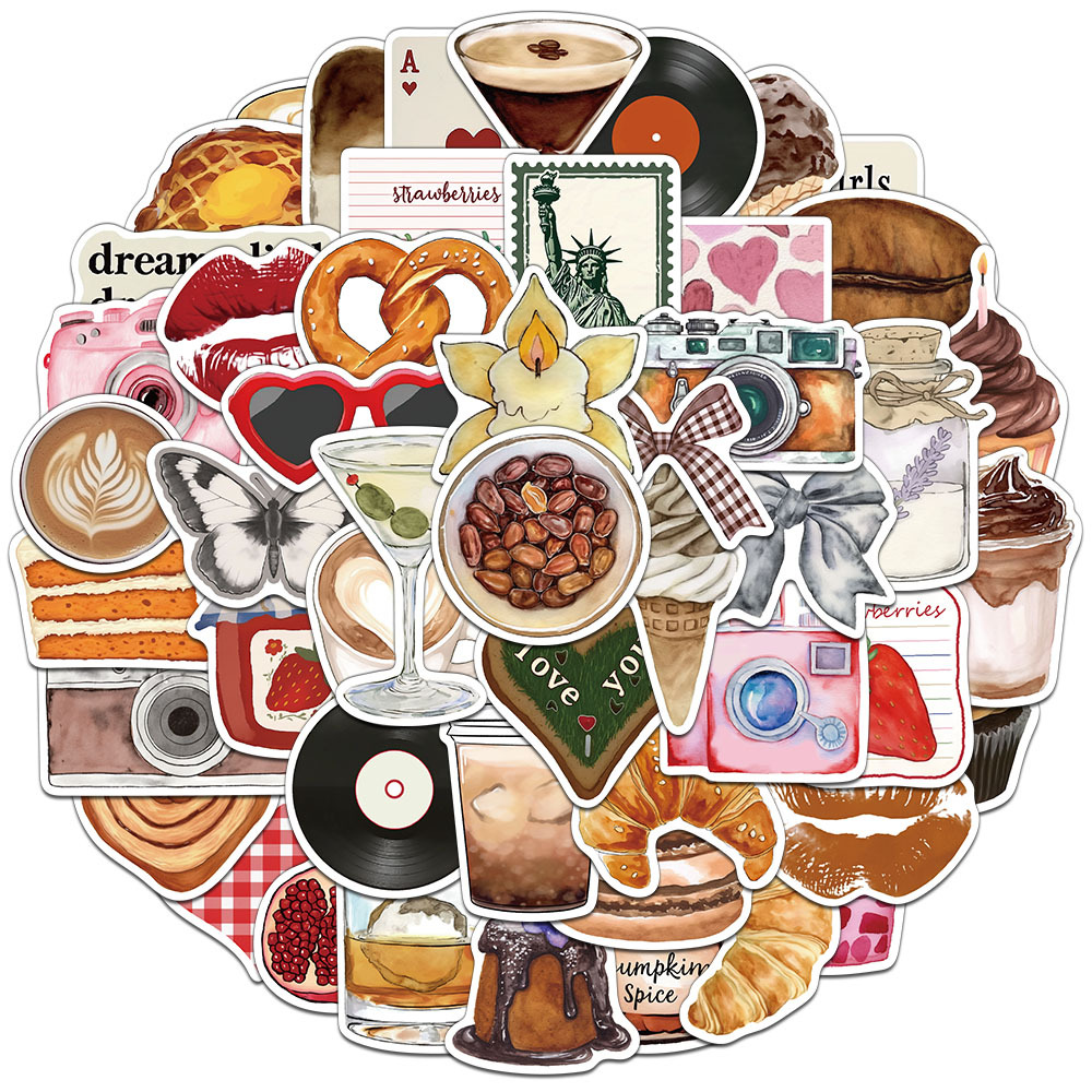 50Pcs Retro Graffiti Stickers  - Phone Cases Kids review and price