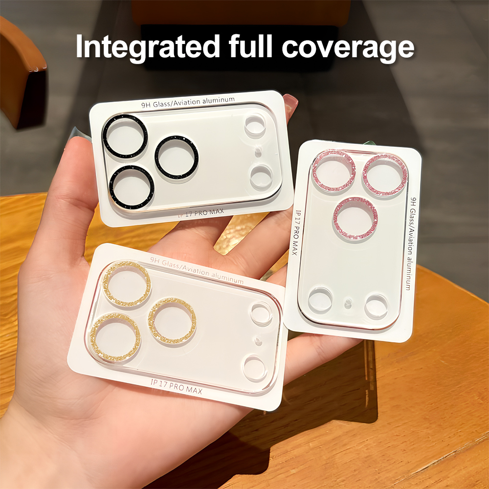 Glitter Camera Lens Protector  - Transparent Thin Case review and price